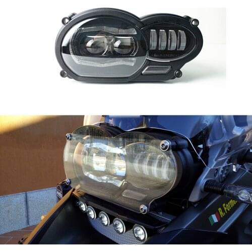 LED r1200gs Headlight Replacement Fit For BMW r1200gs and gs 1200 adventure Motorcycle oil cooler models 2004-2012