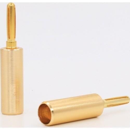 Vb-091 audio 24K Gold Plated Banana Speaker Plug 4PCS