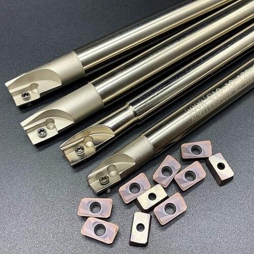 10PCS APMT1135 M2 H2 VP15TF Carbide Insert and 1PCS BAP300R C10-10 C10-11 C12-12 C12-13 Milling Cutter Bar Lathe Tool