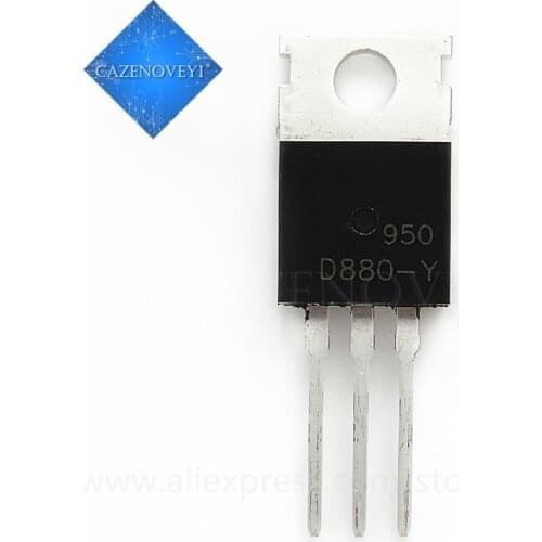 10pcs/lot KSD880Y D880 TO-220 3A 60V new original In Stock