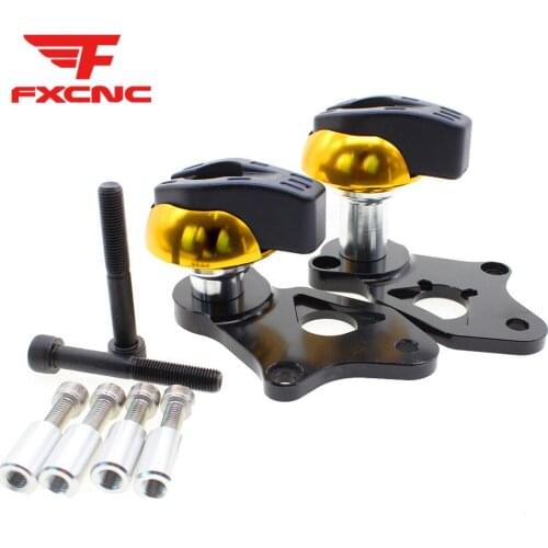 Aluminum Motorcycle Frame Crash Pad Engine Stator Cover Slider Falling Protector For Suzuki GSXR600 GSXR750 2006 - 2012 FXCNC