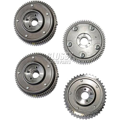 AP02 4PCS Intake+Exhaust Camshaft Adjusters For Mercedes W164 W221 W203 V6 CLK350 ML350 C280 2720502447 2720504447 2720504547