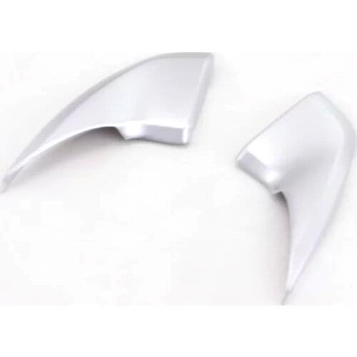 Bbincar Car Styling 2pcs Car Interior Steering Wheel Bottom Frame Cover Molding Trim For Hyundai Elantra Avante 2016 2017 6th