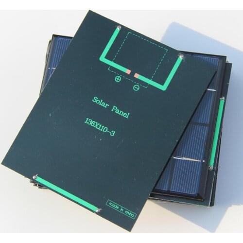 Big Sale 50PCS/Lot 2W 6V 330Ma Polycrystalline Epoxy Solar Panel Solar Cell For DIY System/Applications Wide Compatibility Hot