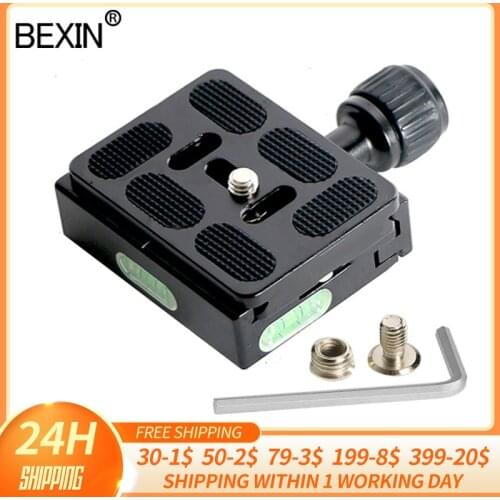Quick Release Plate Clamp QR-50 Clamp Tripod Ball Head Mounting Clamp Camera Bracket Clamp Arca Swiss Dslr Monopod