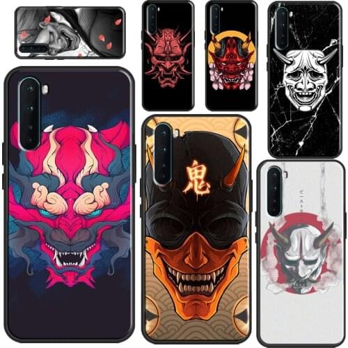 Oni Mask Case For OnePlus 9 Pro 8 Pro Nord 7T 8T Cover For OPPO Realme 6 Pro 7 8 Pro GT C3 C11 C15