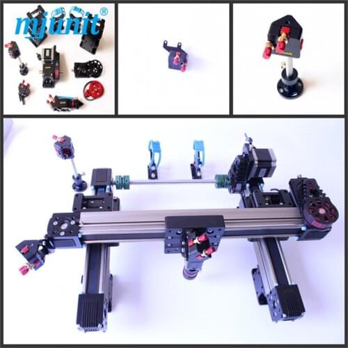 Co2 laser mechanical parts with guide and rail for co2 laser engraving and cutting machine