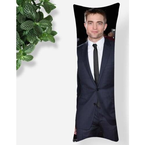 Long Pillowcase Custom Robert Pattinson Body Pillow Cover Men Women Home Bedroom Rectangle Sleep Decoration Accessories 0531