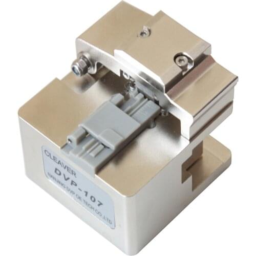 DVP107 High Precision Fiber Optic Cutter DVP-107 with Blade Life 48000 Optical Fiber Cleaver for FIber Fusion Splicer Machine