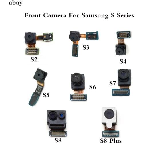 Front Camera Flex For Samsung Galaxy S3 S4 S5 Mini S6 S7 Edge S8 Plus S2 Face Front Camera Flex Small Front Facing Camera