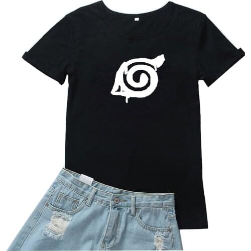 Harajuku Graphic Tees Women T-shirt Fashion Anime Pattern T Shirt Women O-neck Print Tshirt Women Casual Cotton Camiseta Mujer