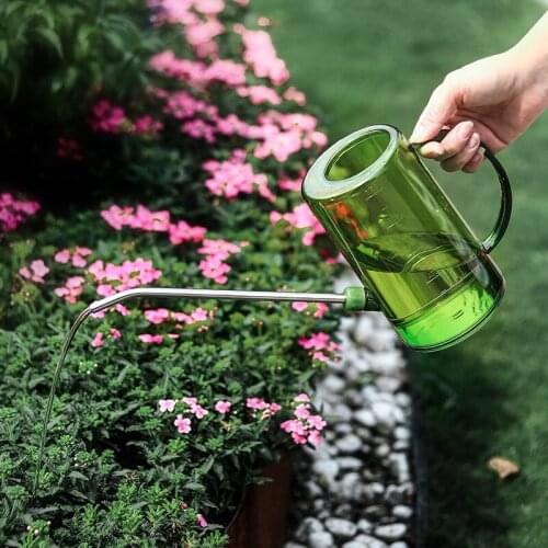 Household watering pot gardening long spout watering pot root watering green plants watering flowers watering pot tool
