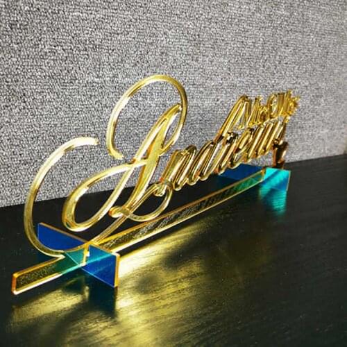 Custom Wedding Name sign Desk Acrylic Name display Frames For Bride Groom Welcome Guests Word Sign Party Decor as Guest