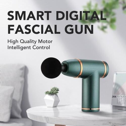 Mini Muscle Massage Gun Fascia Deep Tissue Massager For Men And Women Body Relaxation Pain Relief Home Gym Portable Fitness