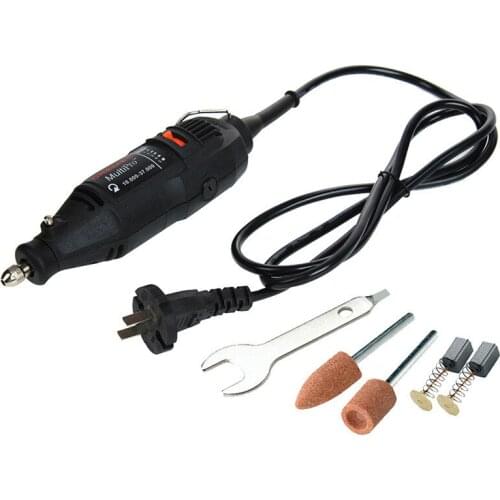 220V MINI Electric Grinder Sanding Grinding Machine Regulating Speed Engraving Tool Micro Electric Drill for Drilling Polishing