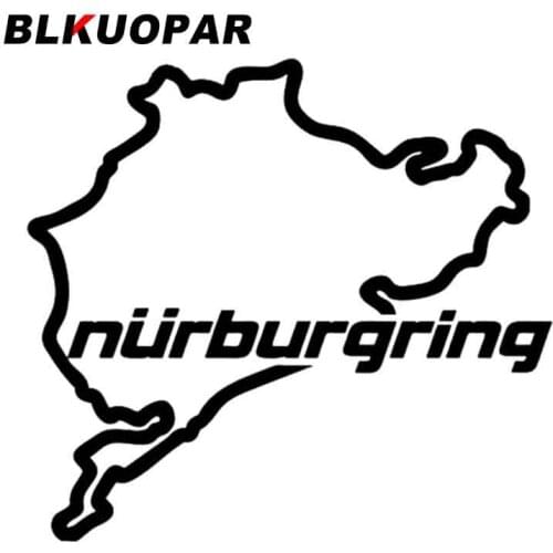 Car Sticker Nurburgring Sticker Funny Jdm Race Motorcycle Car Stickers Vehicle Body Track Window Decal Scratch-Proof Creative