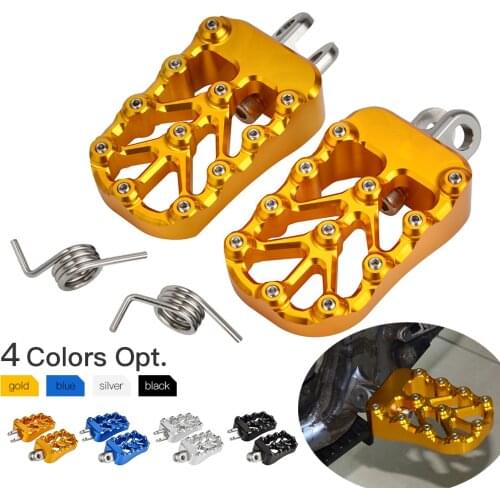 NICECNC Footrest Footpegs Foot Pegs Rests Pedal For Suzuki DRZ400 DR-Z400 Z400E Z400S Z400SM DR-Z DRZ 400 400E 400S 400SM 00-21