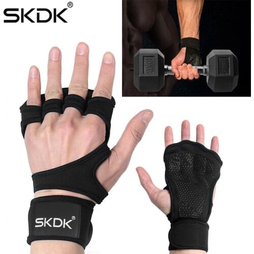 Fitness Weight Lifting Gloves Gym Workout Gloves for Weight Training Women Men Training Powerlifting Equipment Dumbbells Gloves