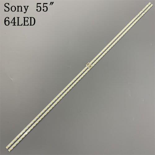 LED Backlight strip(2) for Sony Sharp KD-55X8505C 55X8507C 55X8500C XBR-55X850C 75.P3C08G001 15A09N SYV5541 YLS_HAN55_7020 HRN55