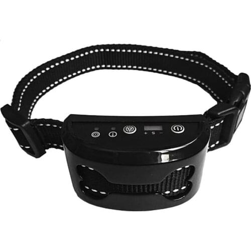 Ultrasonic Bark Stopper Dog Trainer Dog Pet Leashing Collar Waterproof Charging-Humanized And Harmless