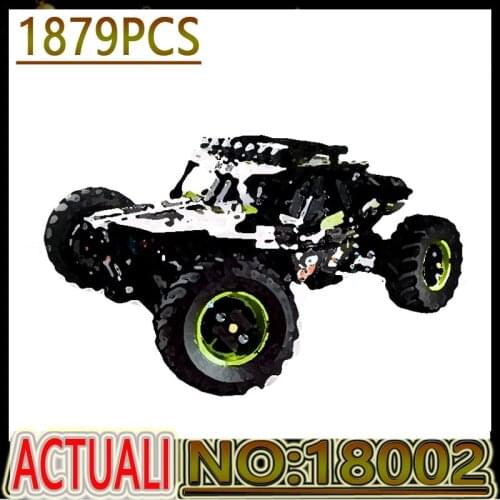 MK18002 APP High-Tech Car Toys The MOC-19517 4WD RC Buggy Car Model Building Blocks Bricks Kids Christmas Toys Birthday Gifts