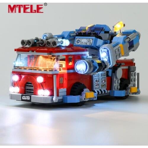 MTELE LED Light Kit for 70436 Phantom Fire Truck 3000