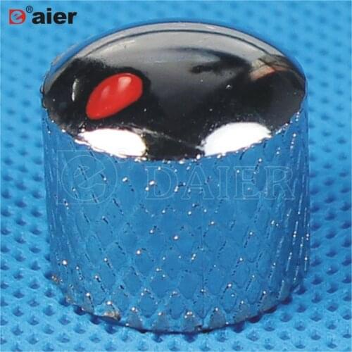 100PCS KN-1039 18 teeth round plastic silvery amp knobs for mixers