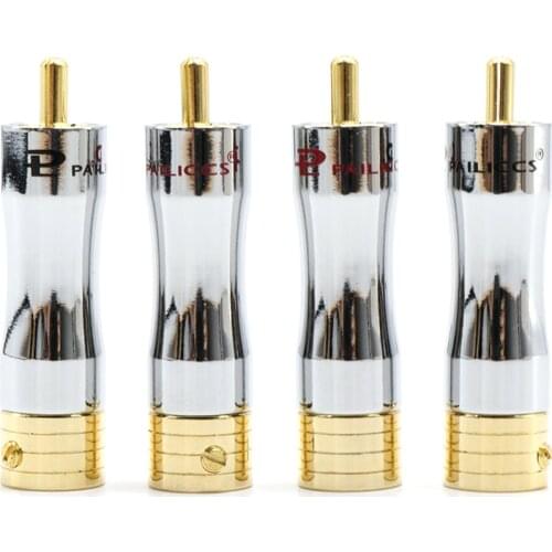 200pieces Pailics RCA jack Pailiccs RCA Plug,interconnect Cable Connector jack,RCA male adapter