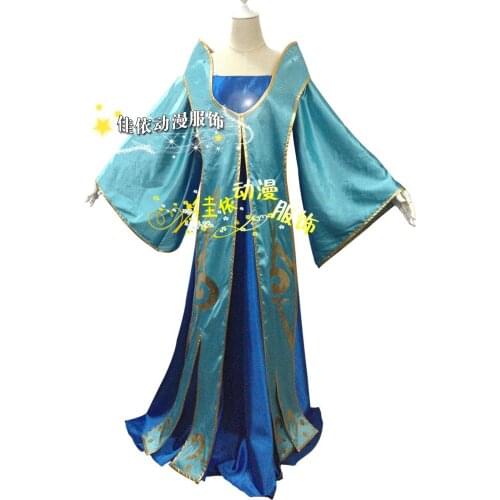 2017 Japanese Anime LOL Maven of the Strings Sona Buvelle Cosplay Costume Halloween Christmas Dress