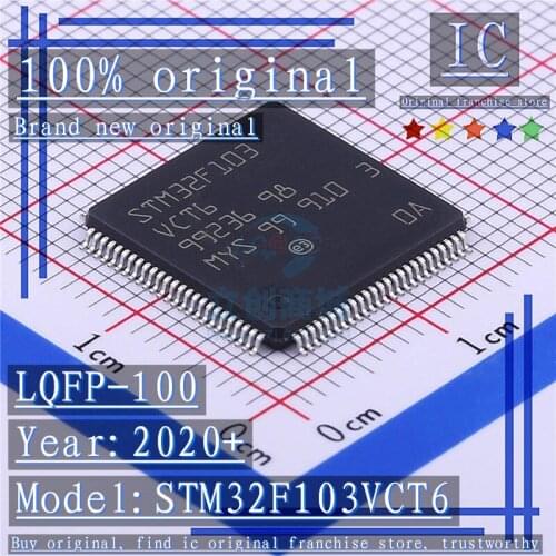 2020+ 100% Brand new original 1PCS-5PCS STM32F103VCT6 LQFP-100 Microcontroller chip