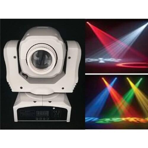 White color Spot 60W DJ Led Moving Head Light Disco Lamp Beam Gobos Music Party Lights Professional Stage lighting Effect