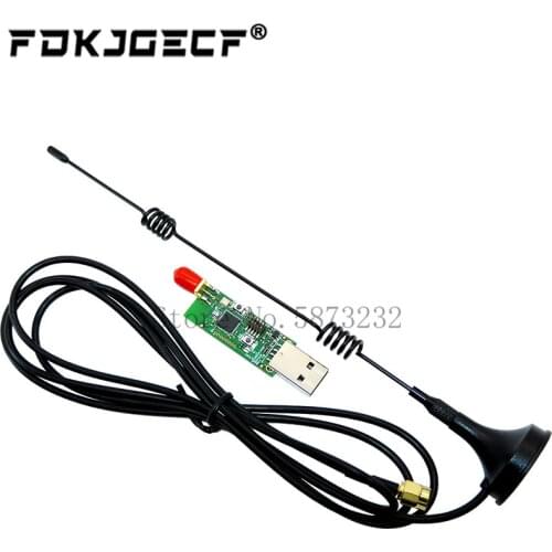 Wireless Zigbee CC2531 2540 Sniffer Bare Board Packet Protocol Analyzer USB Interface Dongle Capture Packet Module 8DBI Antenna