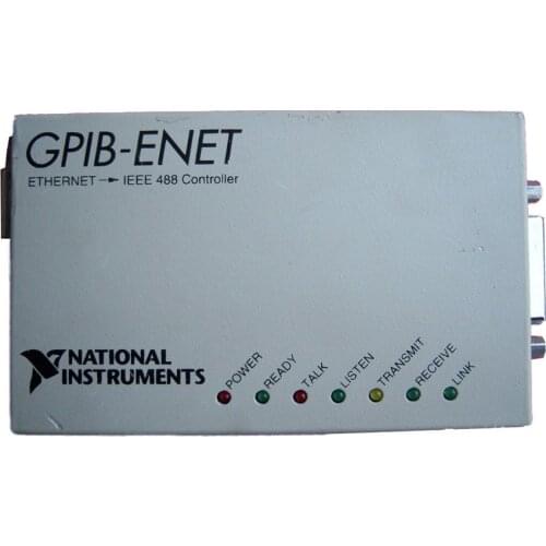 National Instruments NI GPIB-ENET Interface Adapter Used