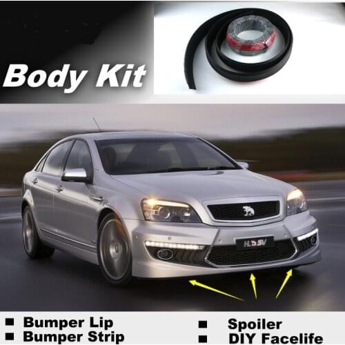 NOVOVISU For HSV Grange Bumper Lip Lips / Shop Spoiler For Car Tuning / Body Kit + Strip
