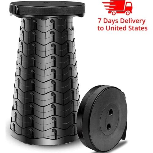 Portable Telescopic Stool Outdoor Folding Chair Fishing Beaching Camping Home Office Beach Chair Silla Plegable Foldable Stool