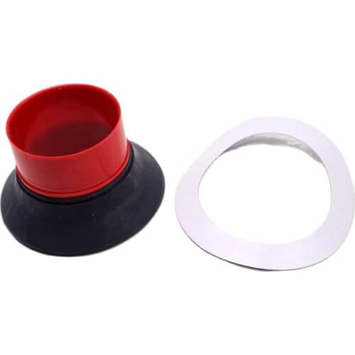 Red color bass drum enhancer bass drum bottom microphone bass woofer drum air vent drum air hole percussion spare parts