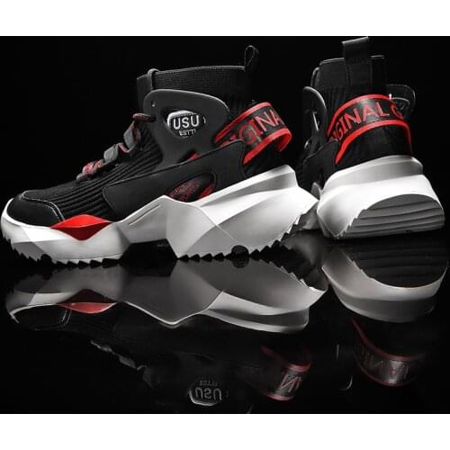 High Quality Mens Casual Shoes Fashion Light Running Shoes Breathable Comfortable Anti Slip Wear Resistant Outdoor Sports Shoes