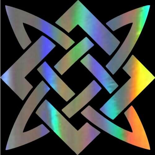 15*15cm 3D car sticker Slavic pattern funny vinyl decal car stickers and Decal for car bumper window car decorations Accessories