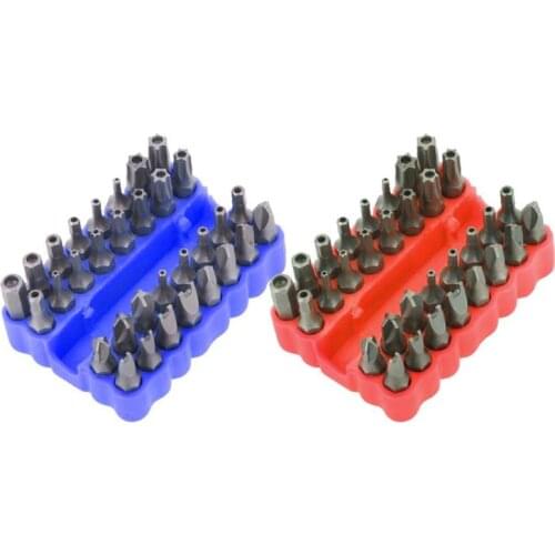 33pcs/Set Portable Hollow Electric Drill Screwdrivers Bit Repair Hand Tools Woodworking Tools