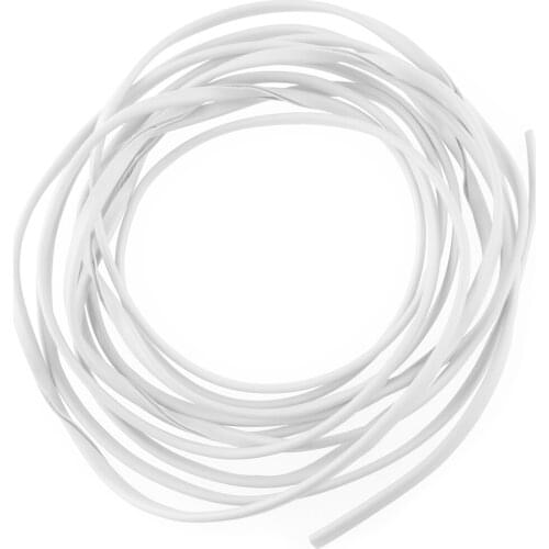 Beler 5M/16FT White Car Door Edge Trim Molding Seal Strip Scratch Guard Protector Universal