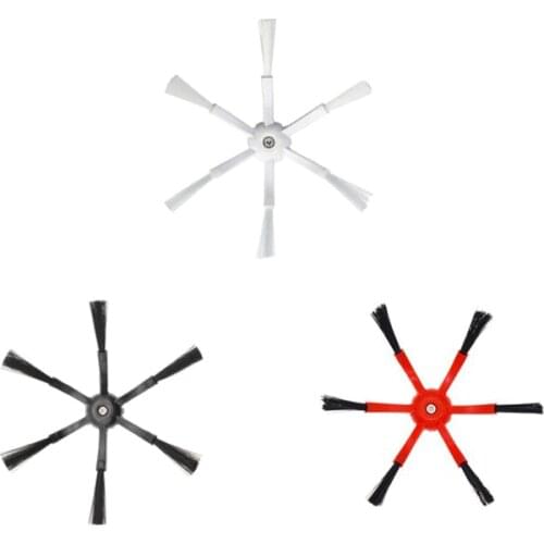 6-Paws Side brush for Xiaomi Roborock All Series S5 S50 S51 S52 S55 S6 S60 S61 S5 S6 Max Maxv Pure E20 E4 Robot Vacuum Cleaner