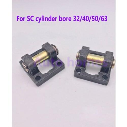 CB pneumatic parts air cylinder mounting bracket double earring mounting base earrings for SC Cylinder bore 32/40/50/63mm