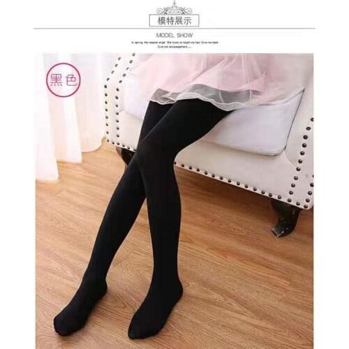 2019 New Fashion spring childrens color socks girls socks girls children velvet pure white Pink childrens girls socks