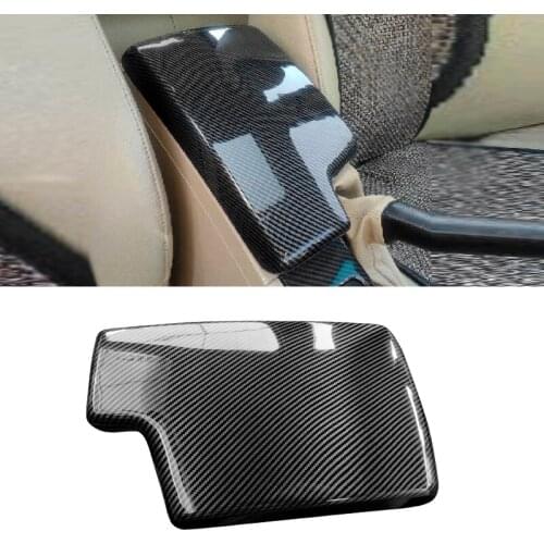 For BMW 3 Series E90 2005 - 2012 Interior Auto Car Center Console Armrest Box Carbon Fiber Texture Protection Covers