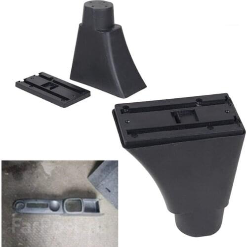 For Chevrolet Aveo T200 / T250 Rotatable Top Leather Center Console Storage Box Armrest