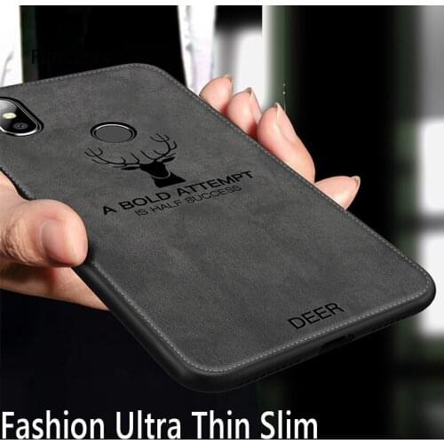 For Xiaomi Redmi Note 5 Pro 6 4X Cases Cloth Texture Silicone Cover For Xiaomi Redmi S2 6 Pro 6A 5A Note 4X Fundas Capa Pattered