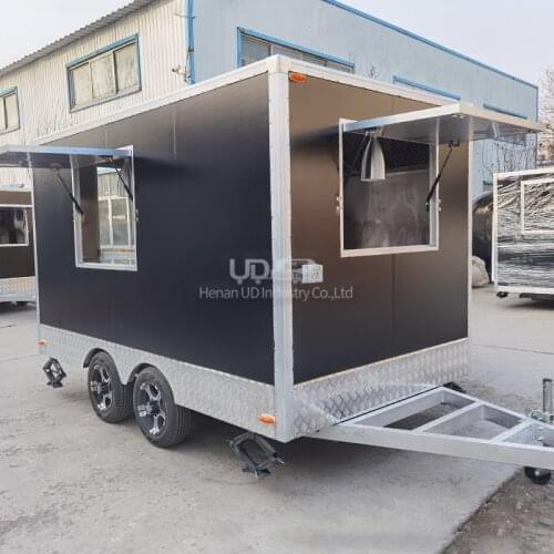 Food Caravan RV Camping Kitchen Cooking Restaurant Mobile Food Trailer Street Food Cart