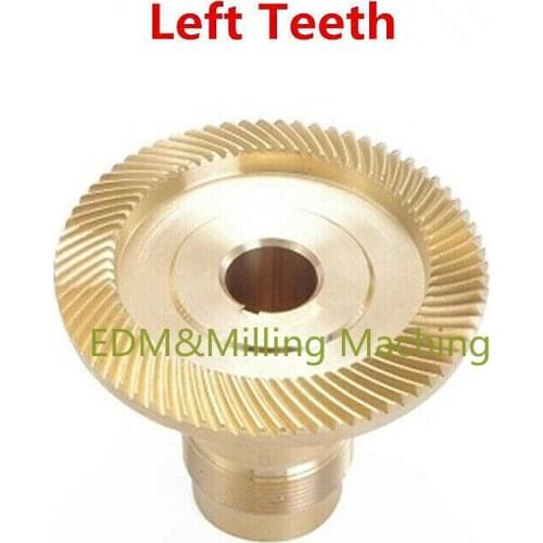 1PCS High Quality Bridgeport Milling Machine Servo Power Feed Brass Gear Mill CNC Left Modle Teeth DURABLE New
