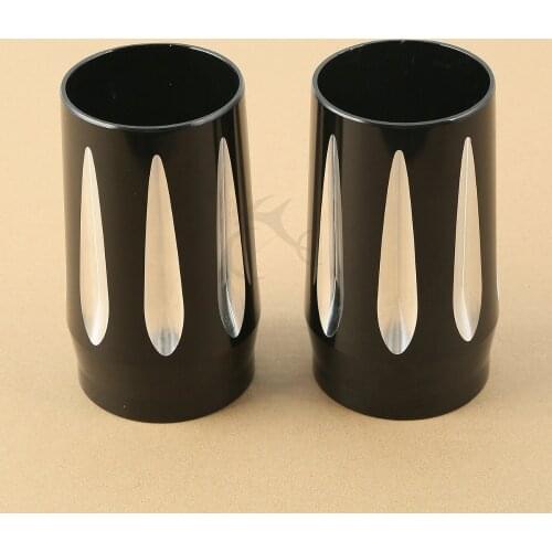 Motorcycle Fork Boot Slider Cover For Harley Touring Road King Street Glide FLHTK 14-17 16