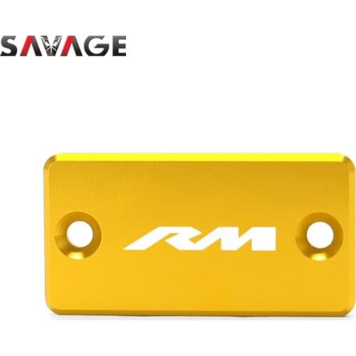 Front Brake Reservoir Cover For SUZUKI RM80 RM85 1986-2019 RM125 RM250 1989-2008 Motorcycle Fluid Cylinder Cap RM 80 85 125 250